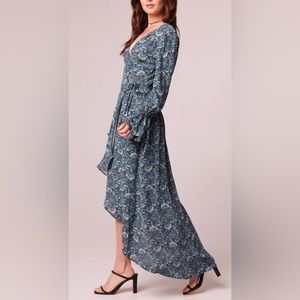 💐NWT! Teal Floral Boho Hi Lo Dress